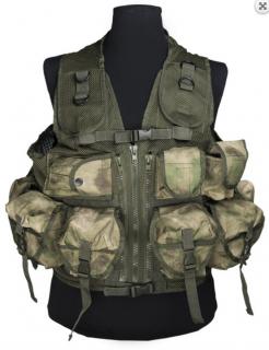 Tactical Vest A-Tacs FG Folige Green 9 Pocktes